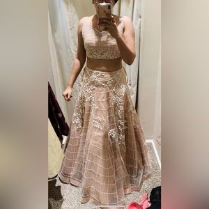 Blush lengha